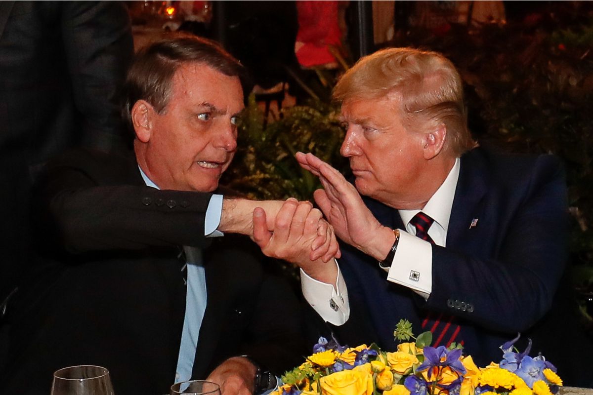 Lula e Bolsonaro em crise