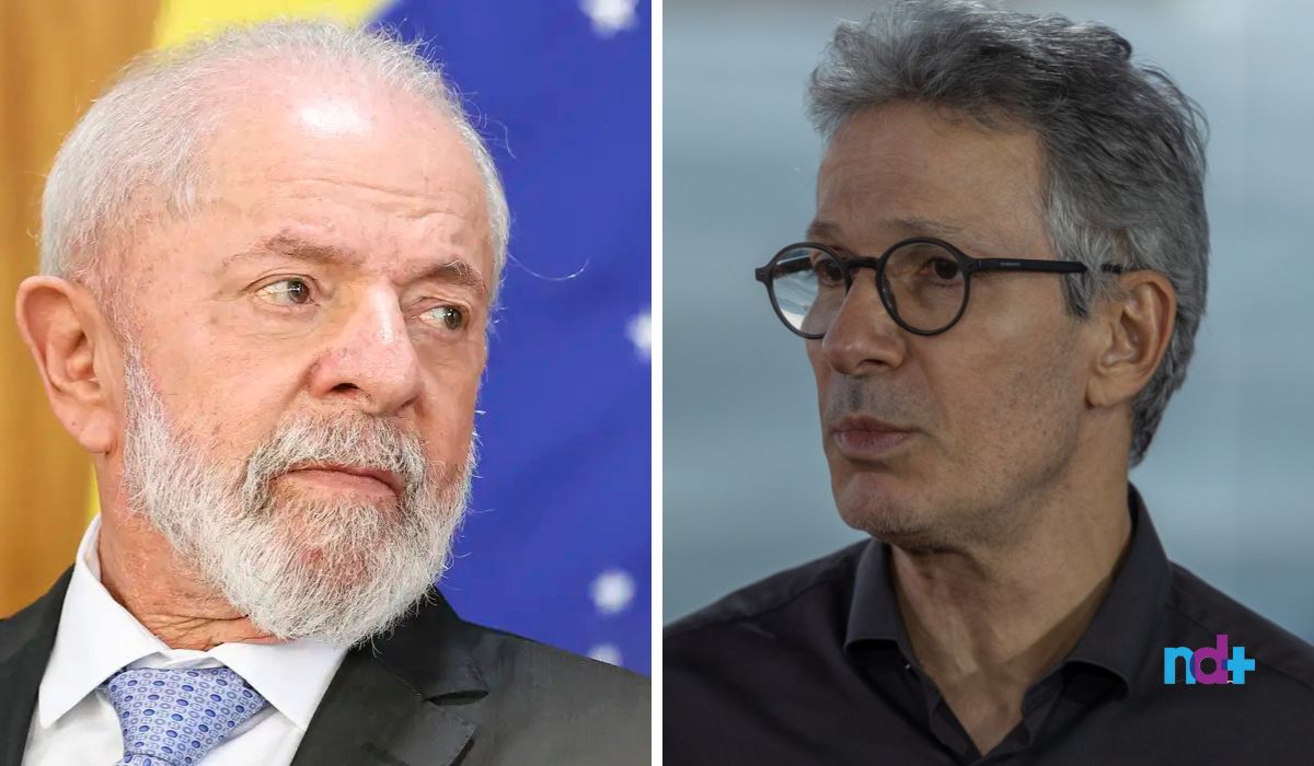 No cenário entre Lula e Romeu Zema, o presidente aparece com seis pontos de vantagemFoto: Agência Brasil e Germano Rorato/ND Mais