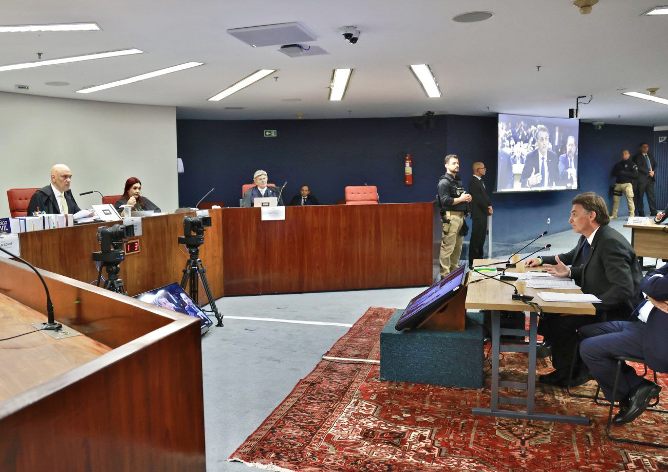 O STF terá reforço de segurança durante os dias de julgamento de Bolsonaro e outros réus – Foto: Felipe Sampaio/STF/ND