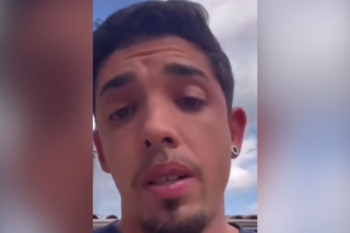 Amigo do tutor se defende após repercussão da imagens: “Fiquei sem reação” – Foto: Reprodução/Redes sociais/ND