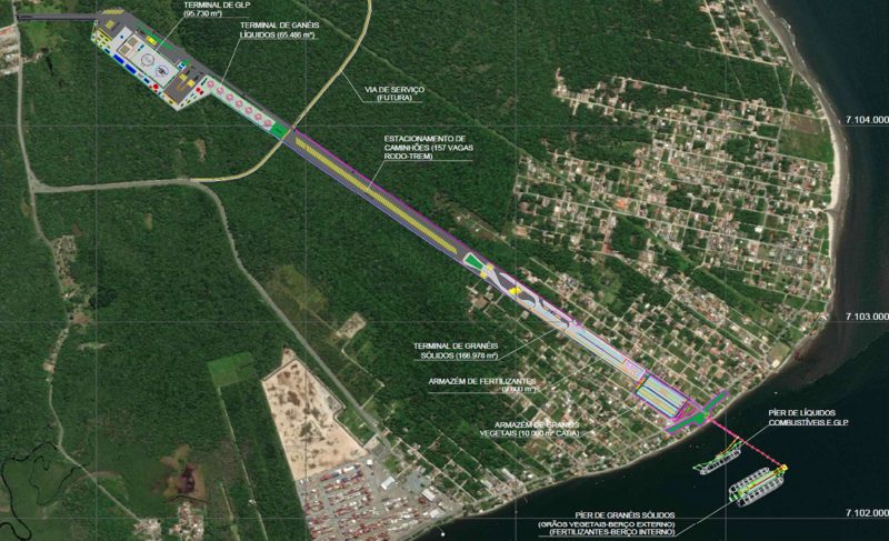 Oitavo porto de Santa Catarina ficará em Itapoá - Divulgação/Governo de Santa Catarina/ND