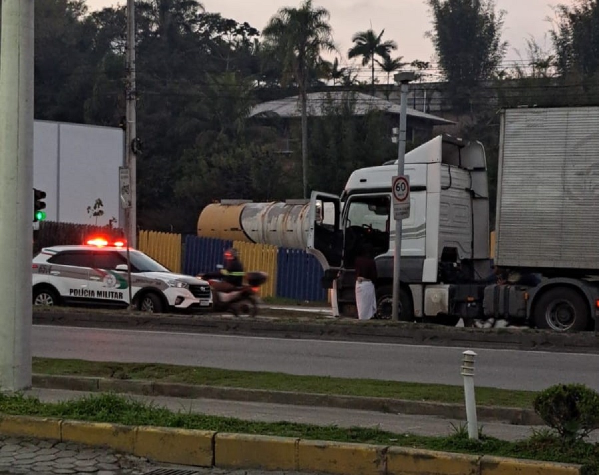 A ocorrência foi registrada no início da manhã de sexta-feira (22) &#8211; Foto: Foto: Reprodução Redes Sociais/ND