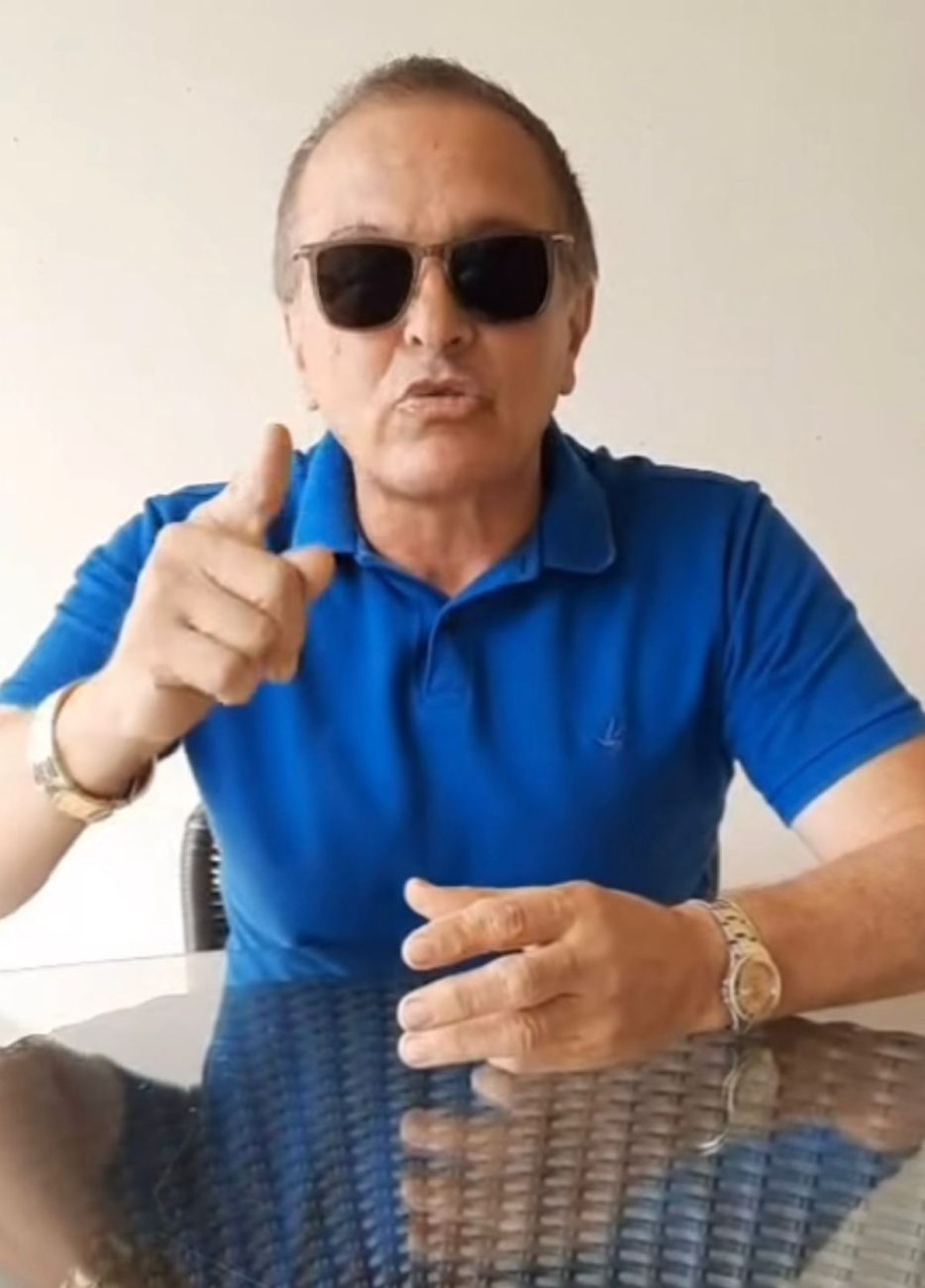 Ex-deputado rebate críticas de Ciro Gomes em vídeo nas redes sociais – Foto: Reprodução Giovanni Sampaio/ @drgiovannisampaio