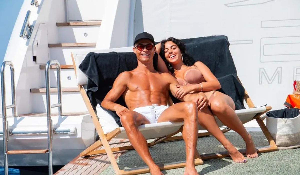 Cristiano Ronaldo e Georgina Rodriguez, donos da propriedadeFoto: Reprodução/ND