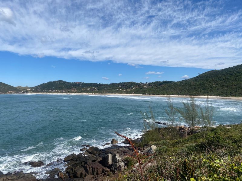 Praia do Rosa, em Imbituba, Sul de SC - Diogo de Souza/ND