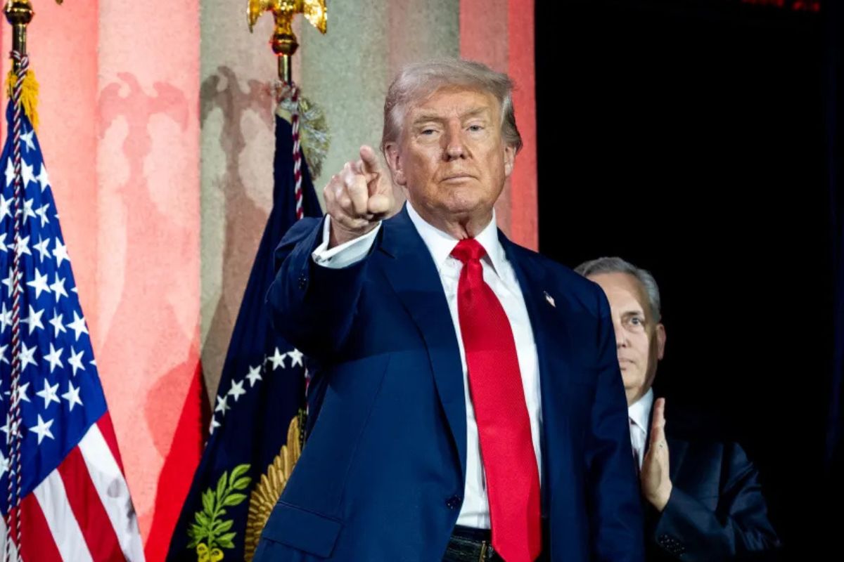 Tarifaço de Trump entrou em vigor na última semana com taxa de 50% para o Brasil – Foto: Divulgação/Casa Branca/ND