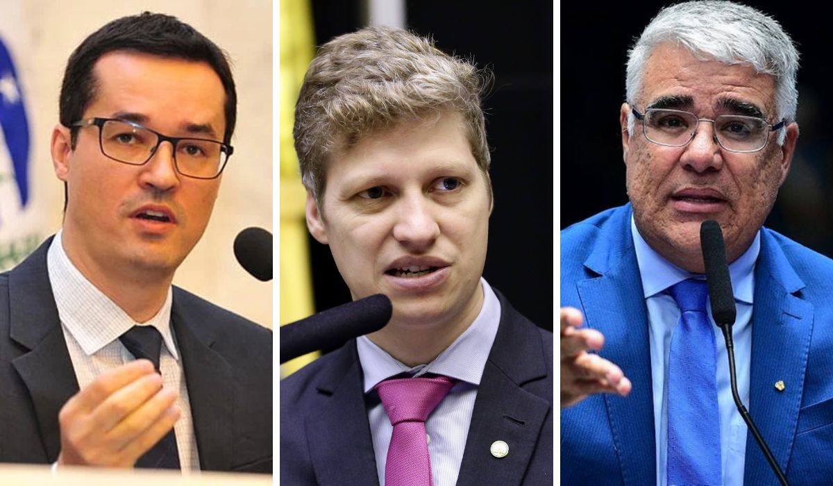 Deltan Dallagnol, Marcel Van Hatten e Eduardo Girão são alguns dos autores do “Dossiê Moraes” – Foto: Câmara dos Deputados/Reprodução