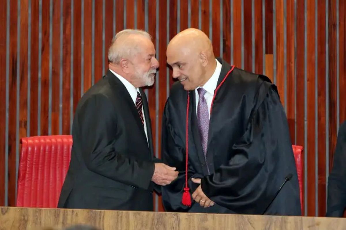 Em pronunciamento público, Lula já saiu em defesa de moraes após sanções impostas pelos EUA – Foto: Reprodução/Agência Brasil