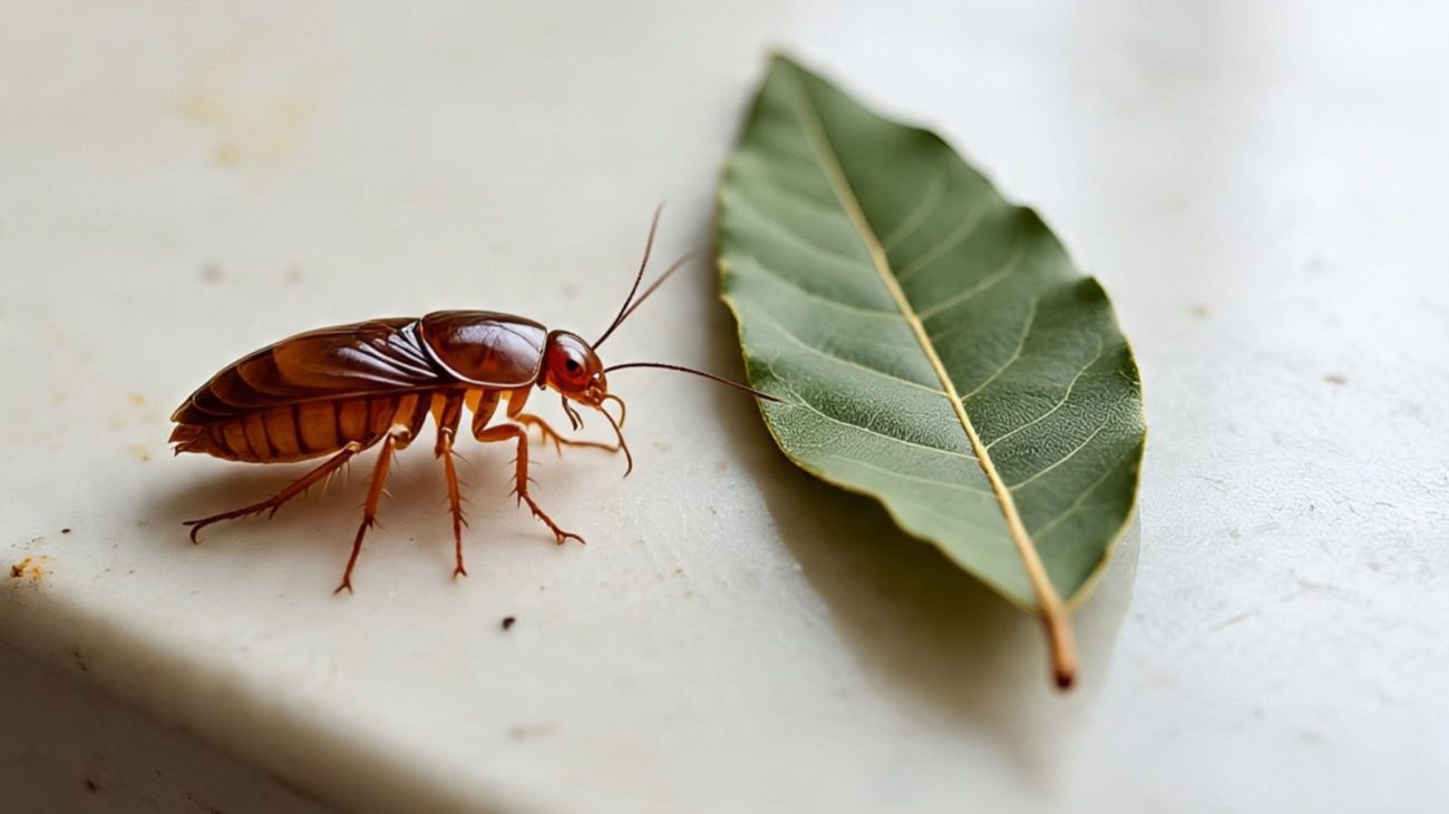 Imagem mostra uma barata.