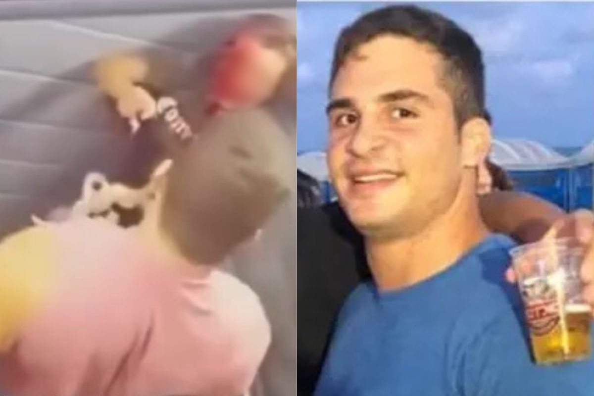 Igor Cabral responderá por tentativa de feminicídio após desferir 60 socos contra a namorada, Juliana Garcia – Foto: Reprodução/X/ND