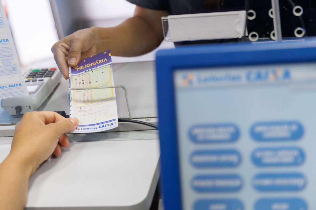 volante de aposta da loteria +milionária