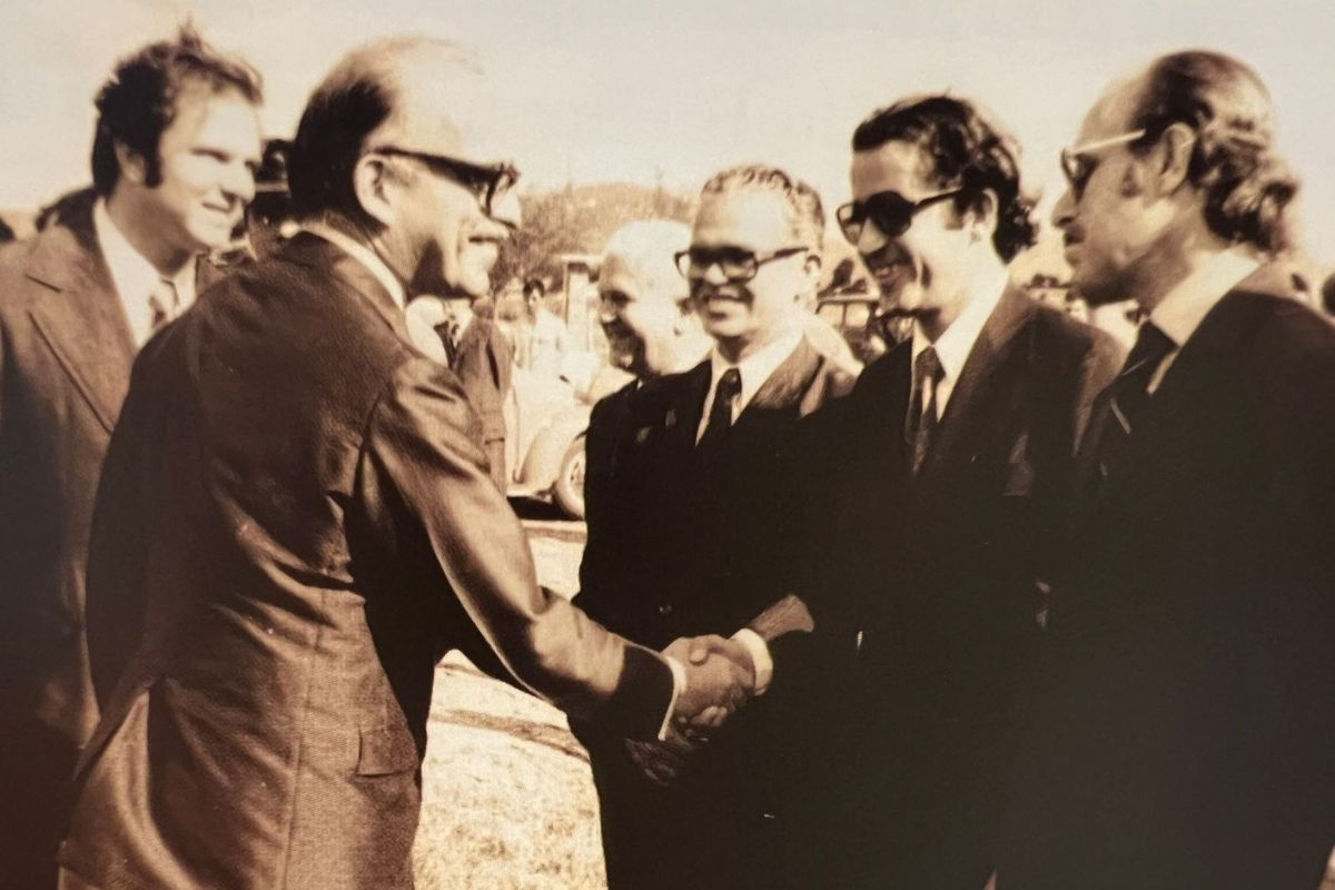 Em sua rica vivência política e em contato autoridades nacionais, Fernando Marcondes de Mattos contribuiu de forma decisiva para a vinda da Eletrosul para Florianópolis na década de 1970 – Foto: Divulgação/ND