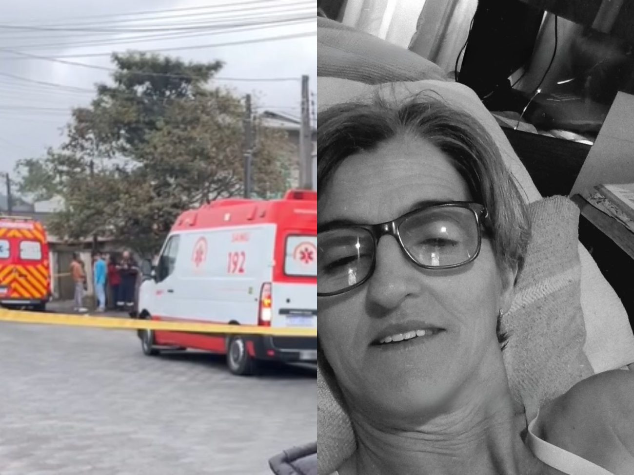 Neta encontra corpo de avó morta por ex-marido em SC – Foto: Paulo Flores/@reporterpauloflores/ND