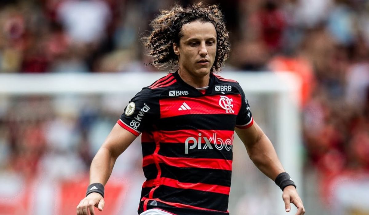 O zagueiro David Luiz - O zagueiro David Luiz