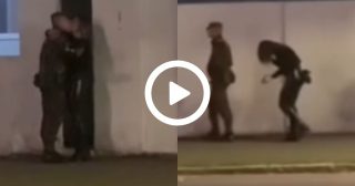 Exército investiga soldado flagrado aos beijos com mulher durante expediente em Joinville