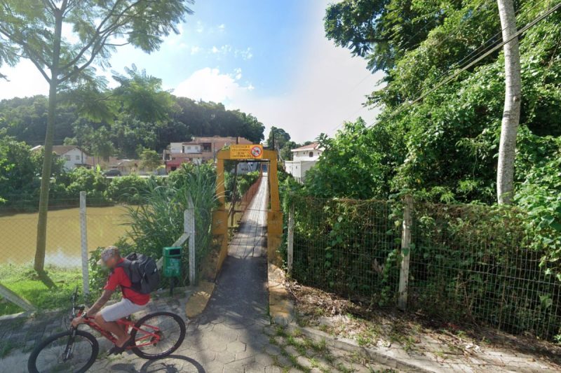 Ponte Emílio Meier em Jaraguá do Sul - Divulgação/ND