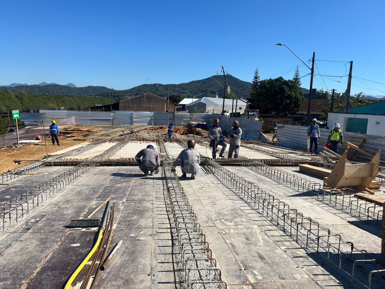 Ponte Joinville terá mais de 170 vigas de concreto - Divulgação/Yasmin Rech/ND