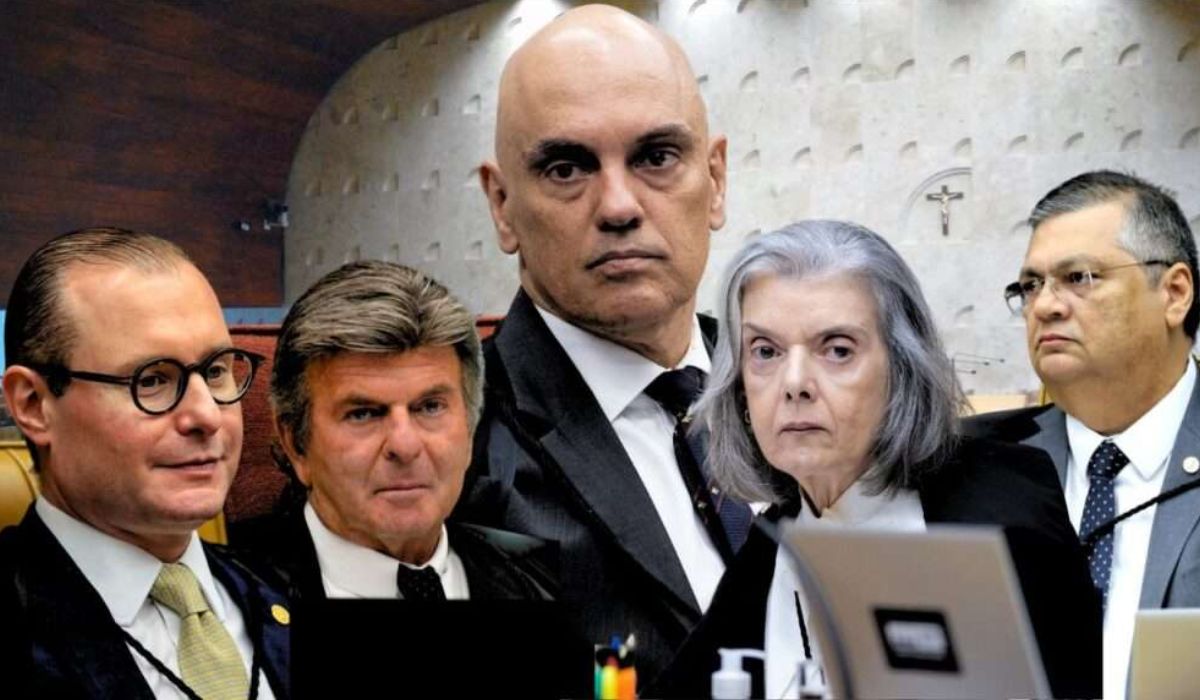 Primeira Turma do STF será a responsável pelo julgamento de Bolsonaro – Foto: Divulgação/STF