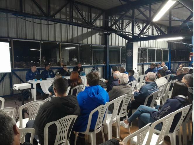 Reunião Extraordinária do Conselho Deliberativo do Avaí, que teve a presença do Presidente Júlio HeerdtFoto: Rogério Kiefer/ND