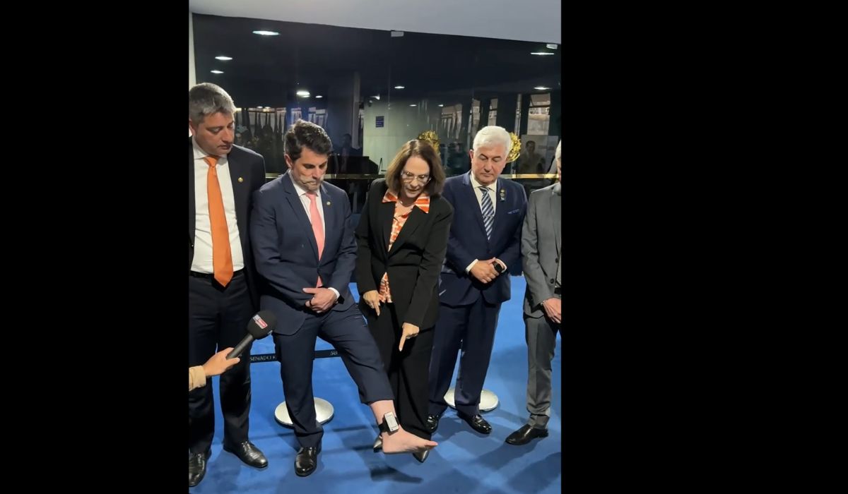 Senadores defendem Marcos do Val – Foto: Assessoria Damares Alves