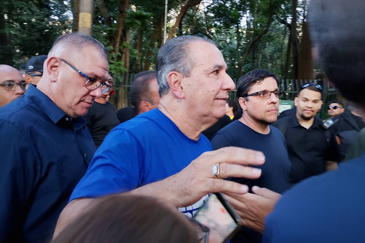 Silas Malafaia em ato na Avenida Paulista – Foto: Adriano Assis/ND