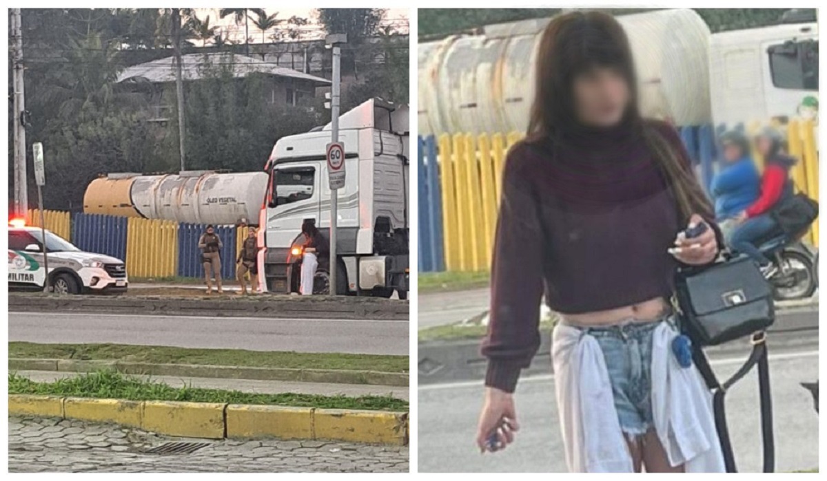 Travesti desabafa sobre calote de caminhoneiro durante programa em Itajaí