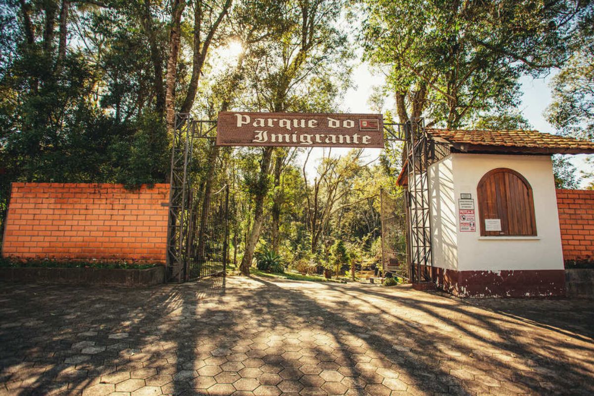 Treze Tílias fica no Meio-Oeste de Santa Catarina e é conhecida como a Áustria Brasileira. - Portal do Turismo de Santa Catarina/ND
