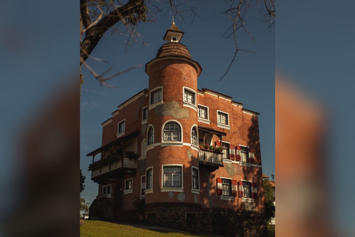 Museu Municipal Andreas Thaler, em Treze Tílias, a Áustria Brasileira