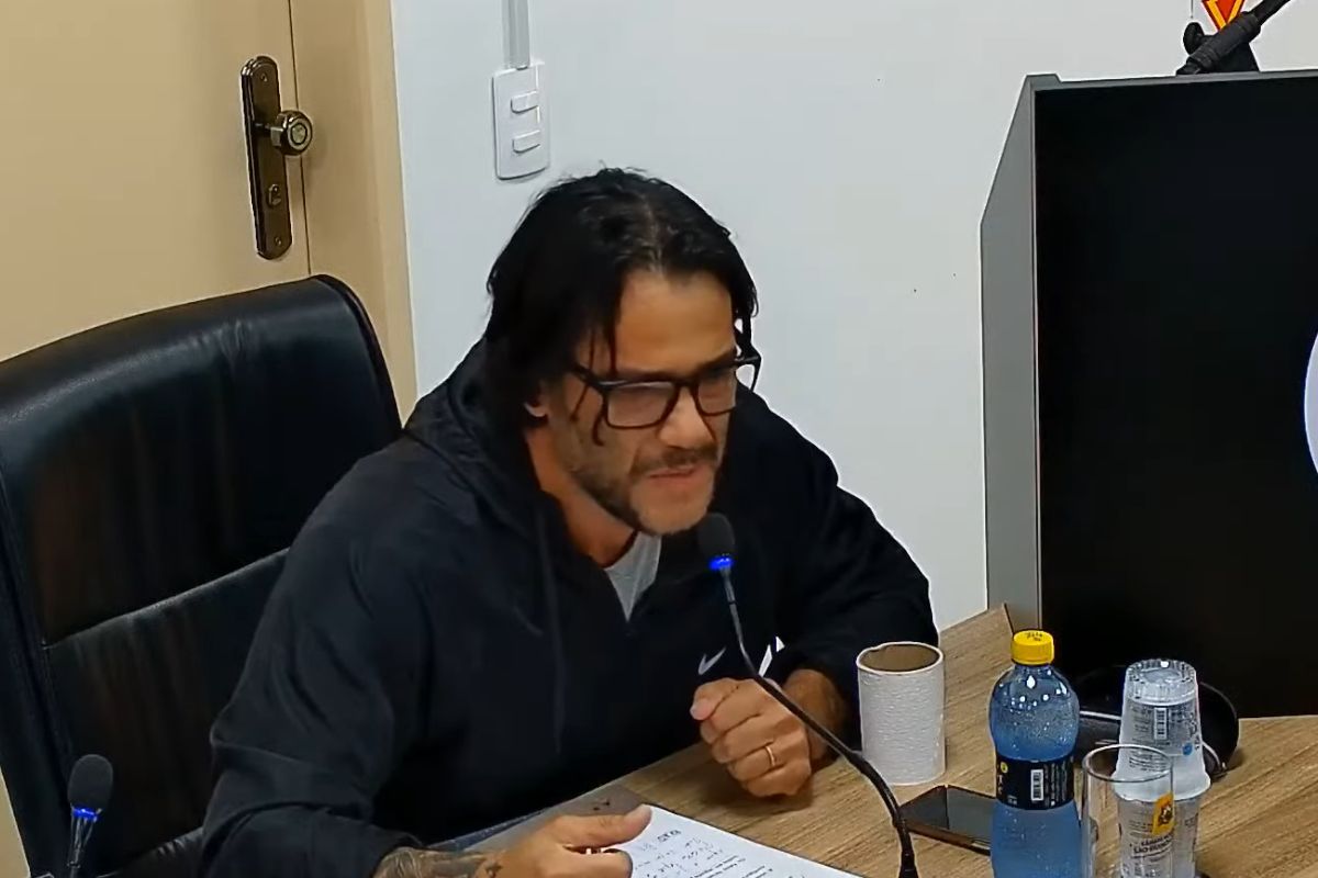 Foto do vereador investigada por agredir esposa
