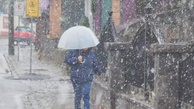 Neve em São Joaquim (SC) em 2025 - Wagner Urbano/ND