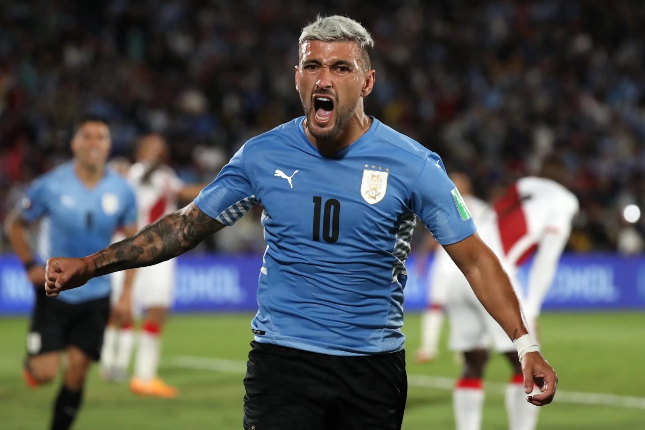 Meia do Flamengo, Arrascaeta é um dos destaques da seleção do UruguaiFoto: Divulgação