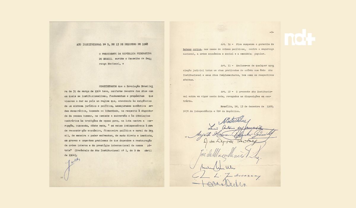 Moraes e o AI-5 têm em comum o mesmo dia de 'nascimento'