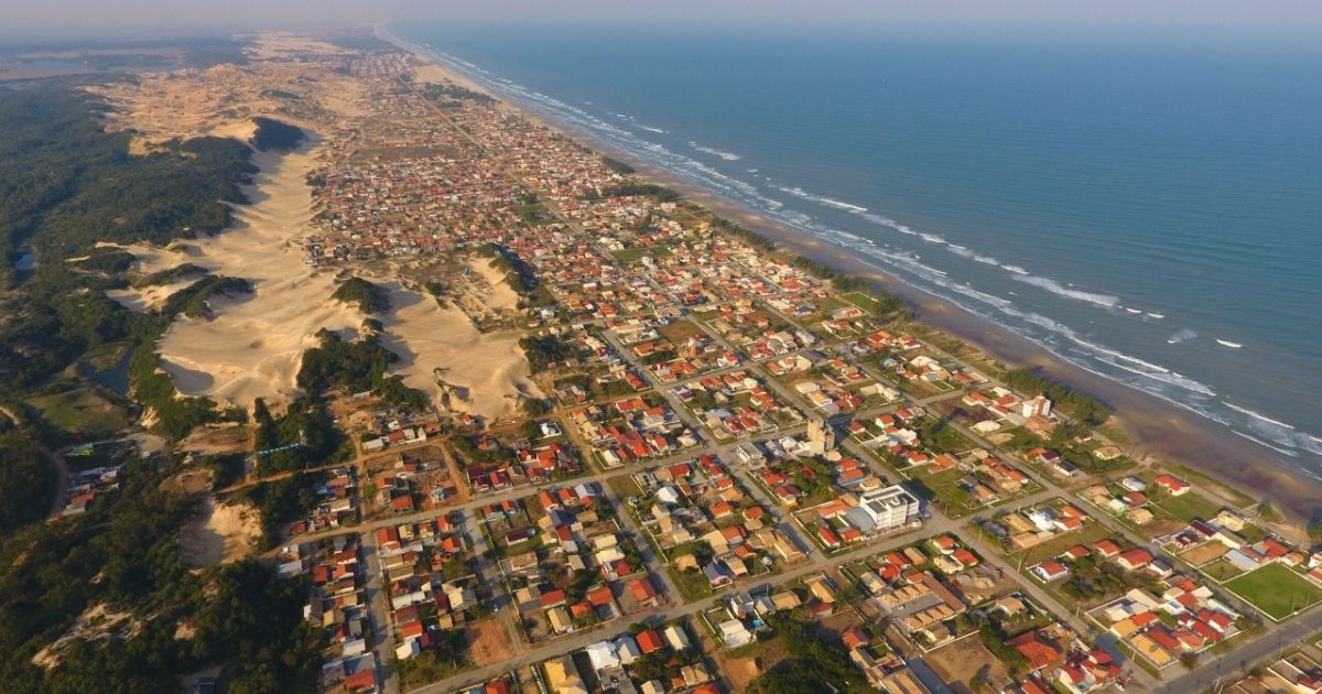 Balneário Arroio Correia - Reprodução/prefeitura de Jaguaruna/ND
