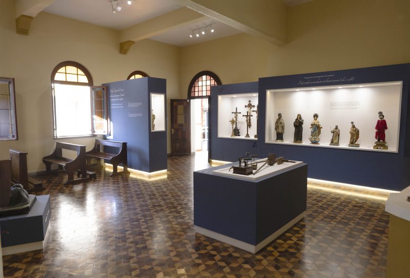 Espaço Venerável Padre Aloísio, em Jaraguá do sul - Divulgação/ND