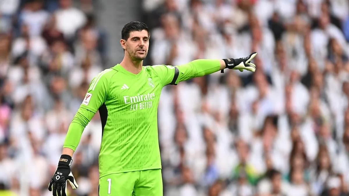 No Real Madrid desde 2018, Courtois renovou com o clube merengue por mais uma temporada - Real Madrid/Divulgação