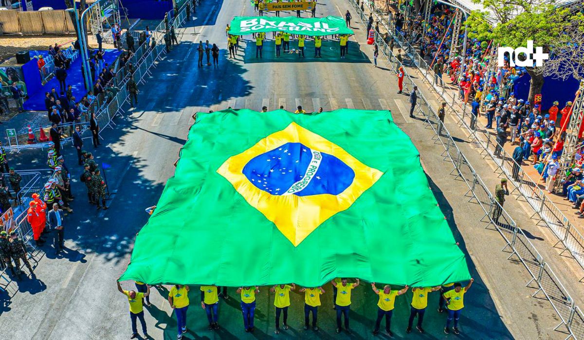 Desfile de 7 e Setembro, na Esplanada dos Ministérios. Brasília – DF. – Foto: Ricardo Stuckert / PR