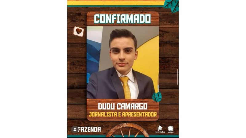 Dudu Camargo - Reprodução/RECORD