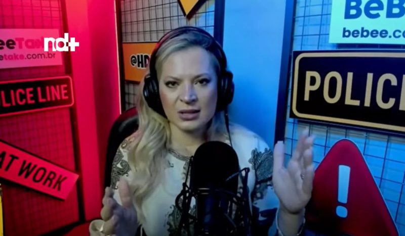 Joice Hasselmann ofendeu Michelle Bolsonaro em vídeo; Justiça negou recurso da ex-primeira-dama - HDH - Hóspedes do Hospício/@hdh_play/YouTube