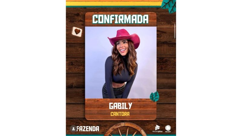 Gabily. - Reprodução/RECORD
