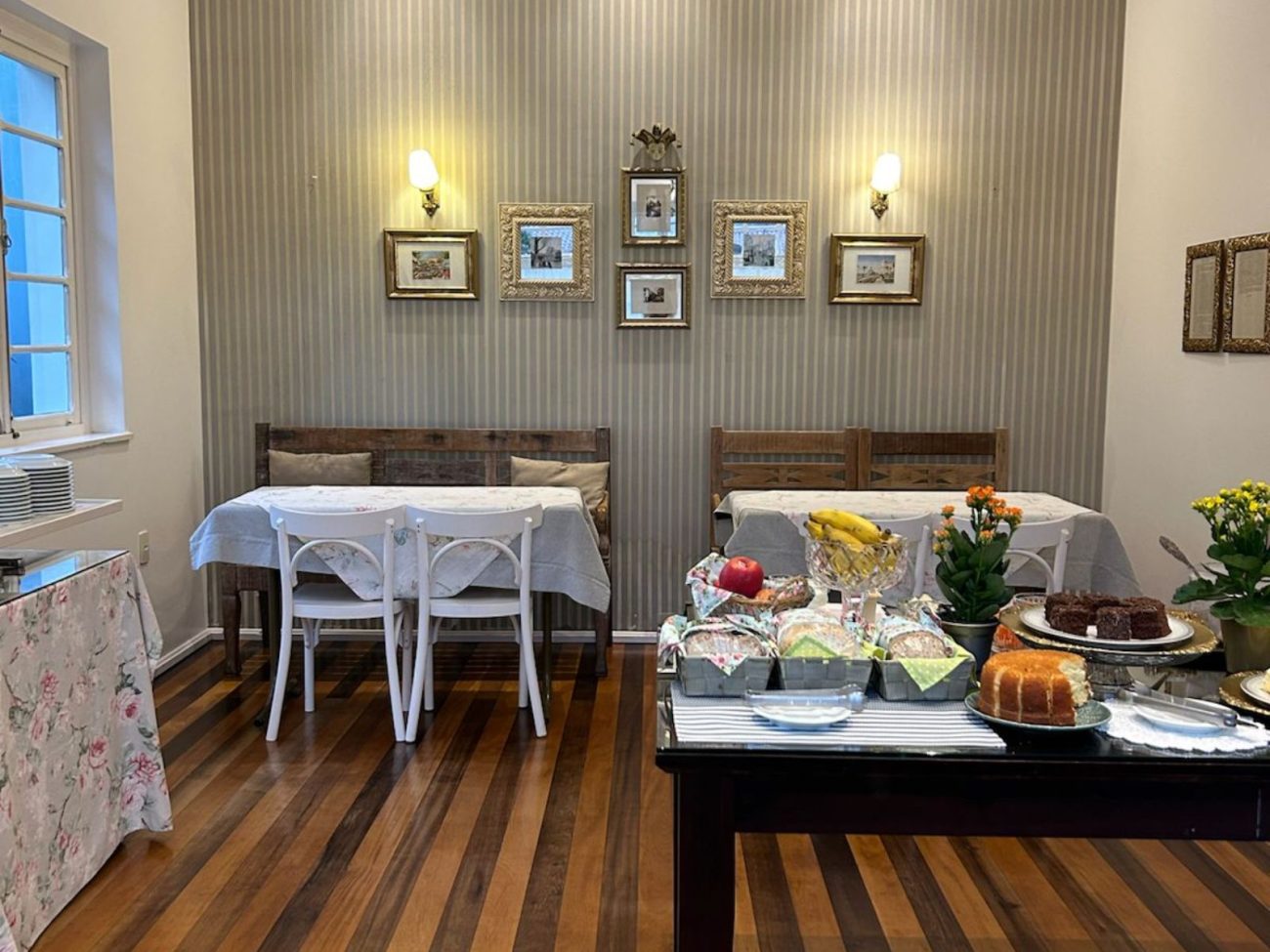 Hotel Jardim Bulevard, em Ituporanga, fica em um casarão histórico da cidade - Divulgação/Hotel Jardim Bulevard/ND
