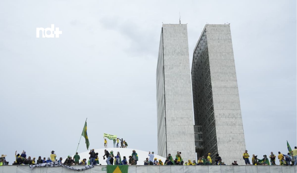 Imagens dos atos de 8 de janeiro - Luiz Rodrigues/NDTV