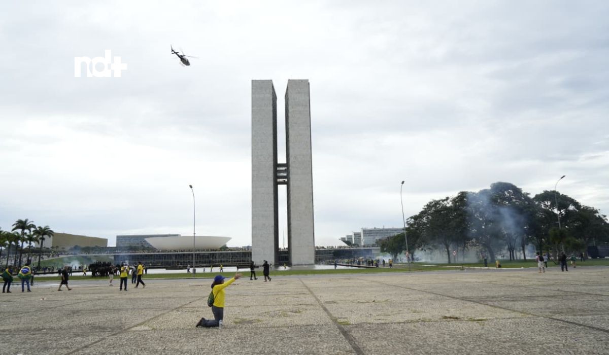 Imagens dos atos de 8 de janeiro - Luiz Rodrigues/NDTV