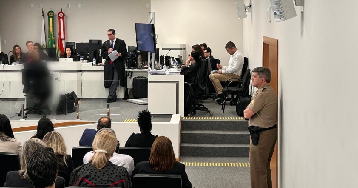 Morte de modelo gaúcha em SC: foto do júri