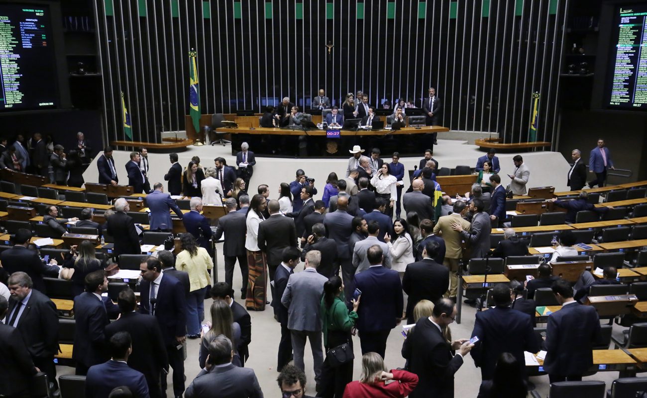 Câmara de Deputados aprovou em primeiro turno a PEC da Blindagem – Foto: Kayo Magalhaes/ND