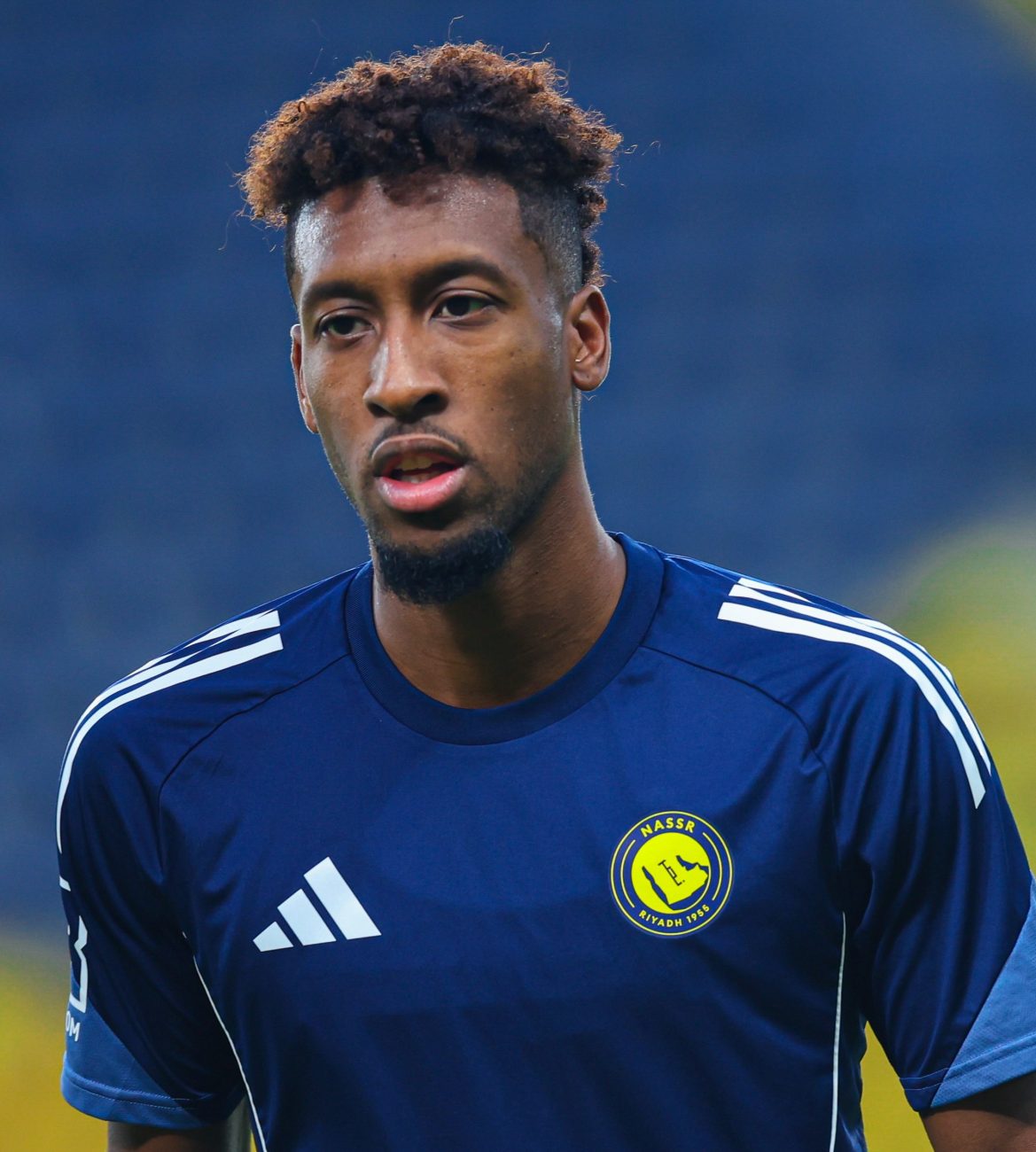 Francês Kingsley Coman foi contratado junto ao Bayern para reforçar o Al-Nassr nesta temporada - Al-Nassr/Divulgação