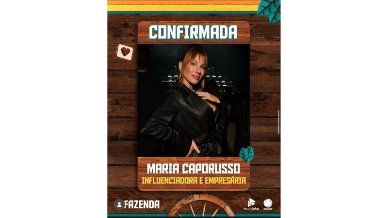 Maria Caporusso - Reprodução/RECORD