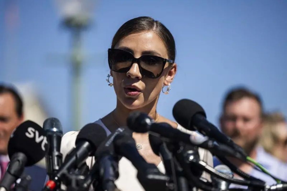 Marina Lacerda, em depoimento à imprensa. – Foto: REUTERS