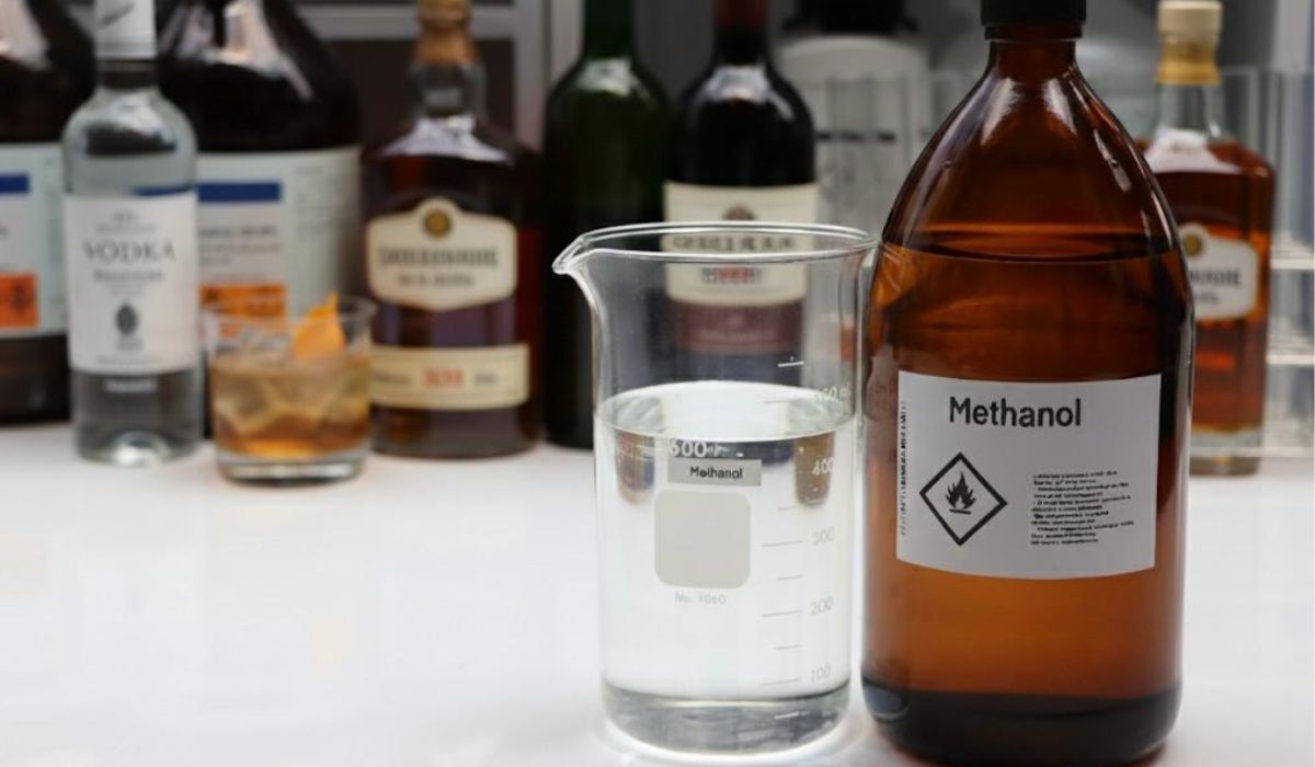 Consequências do metanol em bebidas