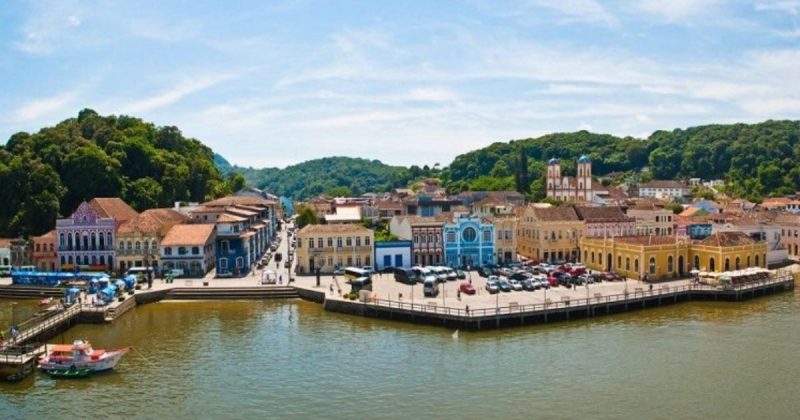 São Francisco do Sul é a terceira cidade mais antiga do Brasil e seu centro histórico colonial - Divulgação/Prefeitura de São Francisco do Sul/ND