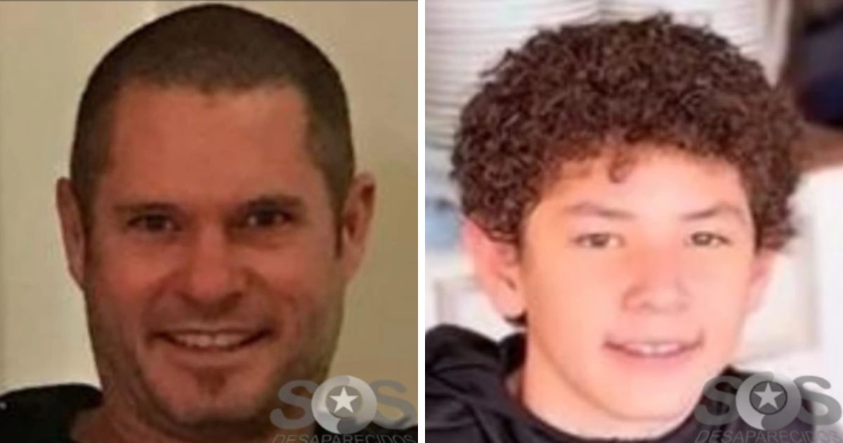 Desaparecimento de pai e filho mobiliza Balneário Camboriú 1 Pai e filho estrangeiros desaparecidos em SC: Mark Alexander e Duncan – Foto: PMSC/Divulgação